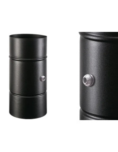 TUBI SMALT.NERO OPACO COMBUSTIONE 13X25  - Senza Marca