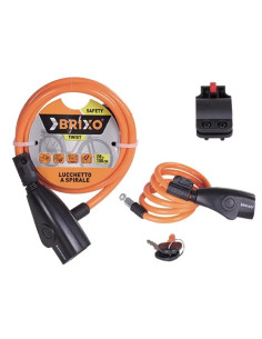 LUCCHETTI BRIXO A SPIRALE P/CICLI TWIST  - Senza Marca