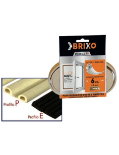 PARAFREDDO GOMMA BRIXO 9X4 MARRONE - Senza Marca