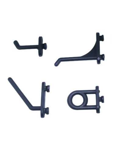 GANCI NYLON NERI /PANN.FORATI SG061/02G - Senza Marca | Utensili Store