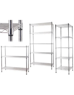 SCAFFALI BRIXO MANHATTAN 3P - Senza Marca