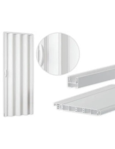 PANNELLI PVC H210 P/PORTE SOFF.BIANCO - Senza Marca