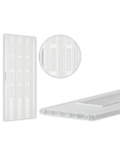 PANNELLI PVC H210 P/PORTE SOFF.BIA C/VETR - Senza Marca