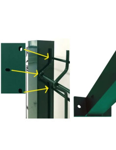 PALI P/PANNELLI ARIZONA VERDE  - Senza Marca