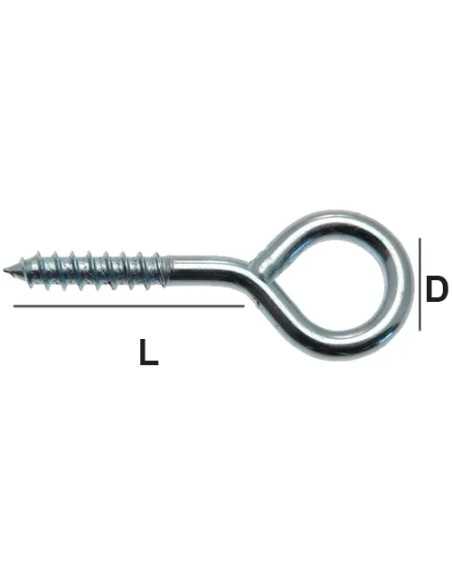 OCCHIOLI A VITE - Senza Marca | Utensili Store