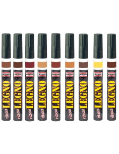 PENNARELLI LEGNO NOCE SCURO - Senza Marca