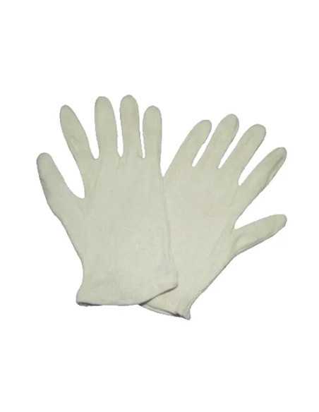 GUANTI COTONE ORLATO BIANCO - Senza Marca | Utensili Store