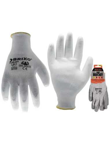GUANTI BRIXO ROCKY POLIESTERE/PU XL - Senza Marca | Utensili Store