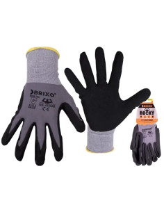 GUANTI BRIXO ROCKY NYLON-SPANDEX/NITR. SABB. XL - Senza Marca