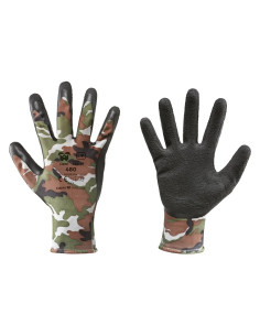 GUANTI POLIESTERE/LATTICE MAC TUK - NERI