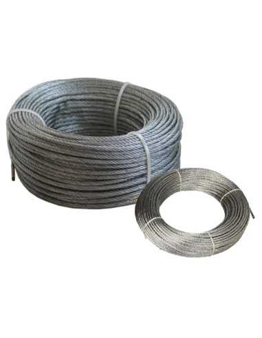 FUNE COMMERCIALE ZINCATA MM.3 RT. 25MT - Senza Marca | Utensili Store