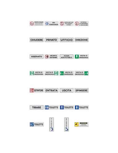 ETICHETTA SEGNALETICA VIETATO ENTRARE - Senza Marca | Utensili Store