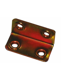 PIASTRE GIUNZIONI PIEGATA 4 FORI - Senza Marca