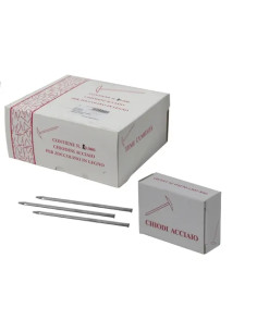 PUNTE ACCIAIO P/CORNICI CF. 200 - Senza Marca