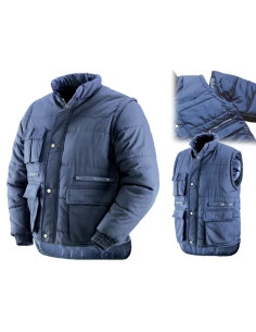 GIACCONI SAVOIA 2 IN 1 BLU - Senza Marca