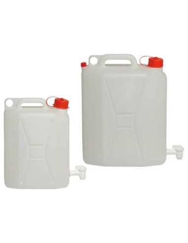 TANICHE PLASTICA C/RUBINETTO LT. 10 - Senza Marca | Utensili Store