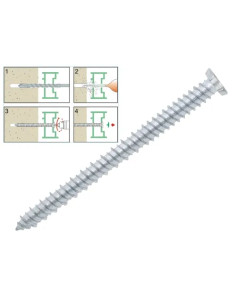 VITI PER CALCESTRUZZI TPS TORX - Senza Marca