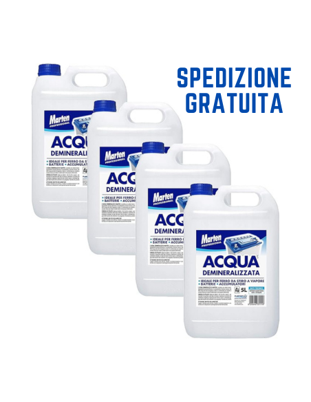 ACQUA DEMINERALIZZATA - GENERICA | Utensili Store