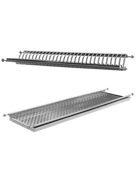 SCOLAPIATTI INOX AD INCASSO - Senza Marca | Utensili Store