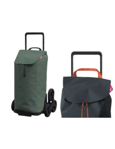 CARRELLI SPESA GIMI TRIS GRIGIO - Senza Marca