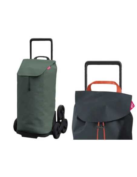 CARRELLI SPESA GIMI TRIS GRIGIO - Senza Marca | Utensili Store