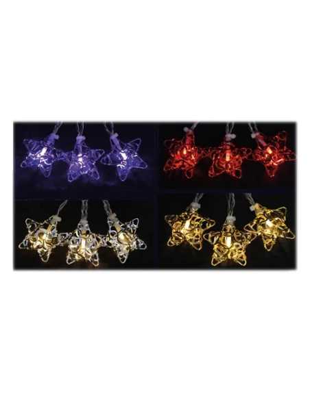 STELLINE 10 LUCI LED X INT.BATT. - Senza Marca | Utensili Store