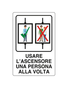 Senza Marca CARTELLO 'PONTEGGIO IN ALLESTIMENTO' cm 60 x 40