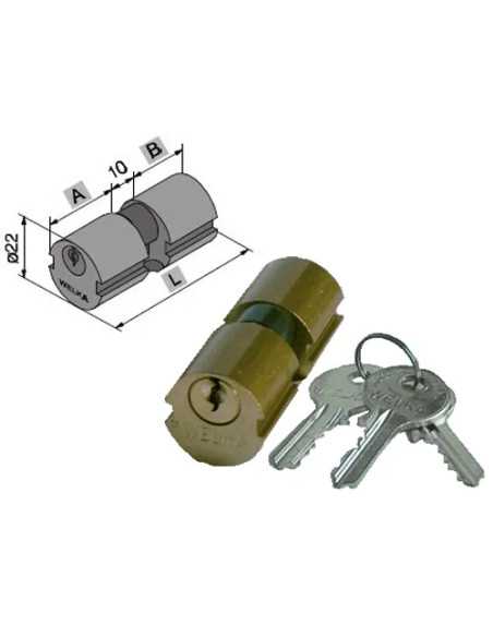 CILINDRI WELKA TONDI D.22 MM.54 - Senza Marca | Utensili Store