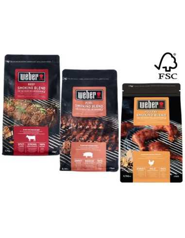 MISCELA CHIPS WEBER P/MAIALE - Senza Marca | Utensili Store