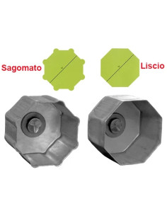 CALOTTA P.RULLO OTTAGONALE SAGOM. A.1086 - Senza Marca