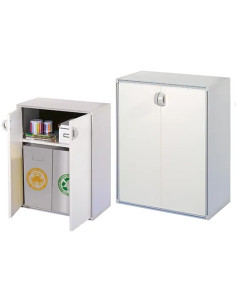 ARMADI PATTUMIERA QBIK 2 ANTE - Senza Marca