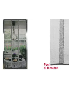 ZANZAR.STOP INSET 4T.PORTA FIB  - Senza Marca