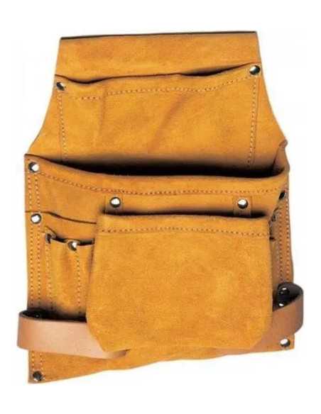 BORSA CARPENTIERE CROSTA MAURER PLUS 3 TASCHE PORTAMARTELLO - MAURER-PLUS | Utensili Store