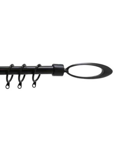 SCORRITENDA BRIXO ELLISSE NERO - Senza Marca | Utensili Store