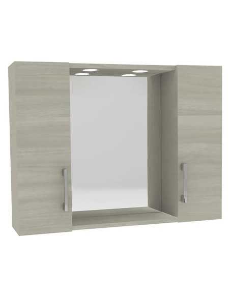 SPECCHIERA DA BAGNO PENSILE DOPPIO 'DIA' - SAVINIDUE | Utensili Store