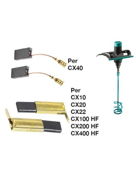 SPAZZOLE P/CX10/20/22 IN COPPIA - Senza Marca | Utensili Store