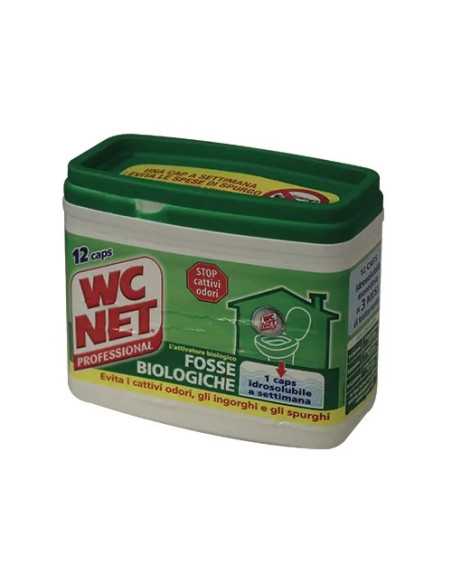 WC NET FOSSE BIOLOGICHE 12 CAPSULE - Senza Marca | Utensili Store