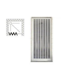 PARETE DOCCIA BRIXO PVC MURENA 120  - Senza Marca