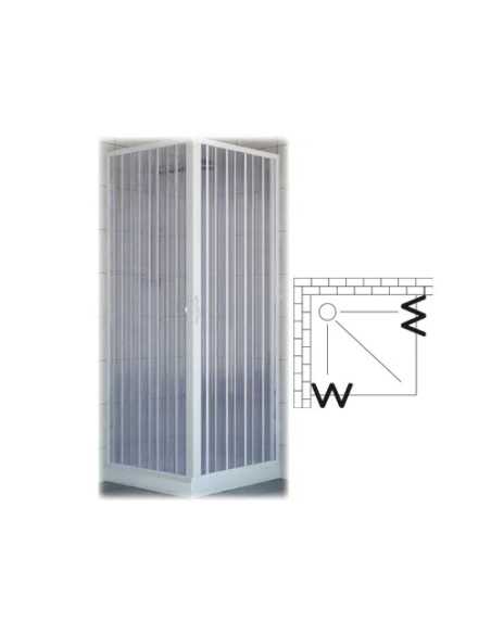 BOX DOCCIA BRIXO PVC BALENA 80X120 - Senza Marca | Utensili Store