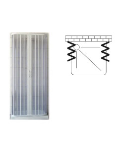 BOX DOCCIA BRIXO PVC MANTA - Senza Marca