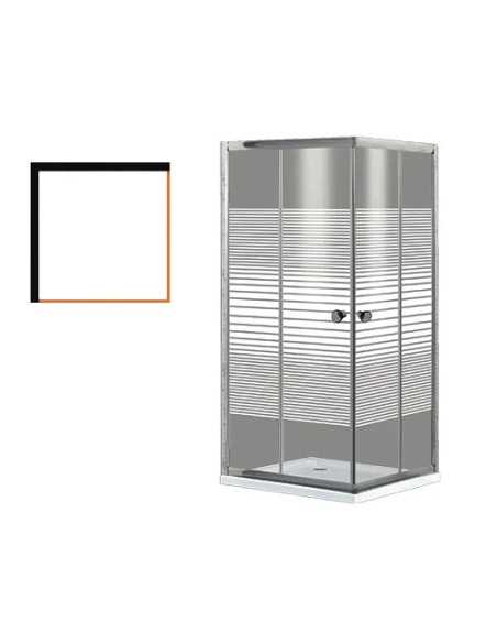 BOX DOCCIA BRIXO ORCHIDEA - Senza Marca | Utensili Store