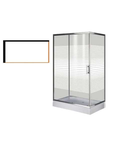 BOX DOCCIA BRIXO MARGHERITA - Senza Marca | Utensili Store