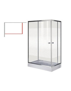 BOX DOCCIA BRIXO IBISCO - Senza Marca