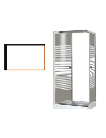 BOX DOCCIA BRIXO VIOLA - Senza Marca | Utensili Store