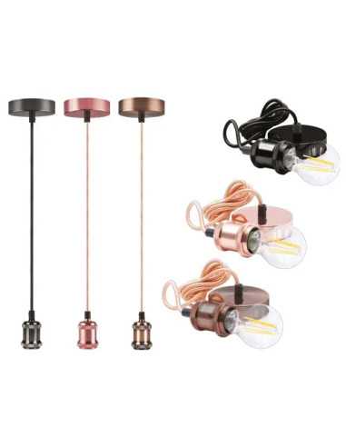 SOSPENSIONI LED FUSION E27 - Senza Marca | Utensili Store