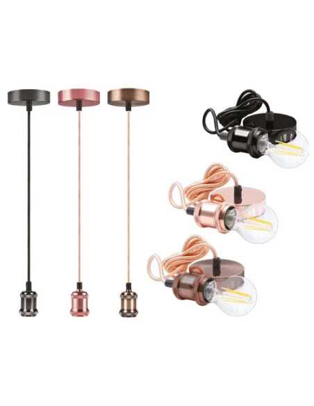 SOSPENSIONI LED FUSION E27 - Senza Marca | Utensili Store