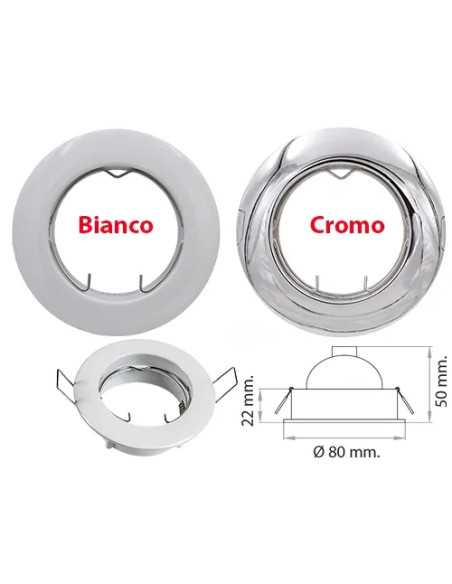 FARETTI INCASSO FISSI -DIKF230/BI/SL - Senza Marca | Utensili Store