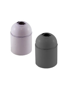 PORTALAMPADE NERO E27 - Senza Marca