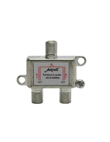 PARTITORE SAT/TV A 2 USCITE - Senza Marca | Utensili Store