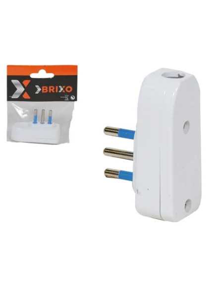 SPINE PIATTE BRIXO A SQUADRA 2P+T 10A - Senza Marca | Utensili Store